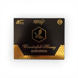 Wonderful Honey VIP herbal honey blend with Royal Jelly and Panax Ginseng premium Turkish wellness product